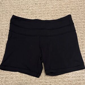 lululemon athletica Black Bike Shorts